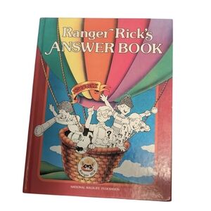Ranger Rick’s Answer Book National Wildlife Federation 1981 Illustrated HC